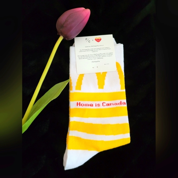 Mchappy Day McDonald's Socks - Picture 1 of 2